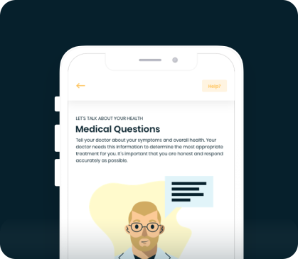 Phone with online visit