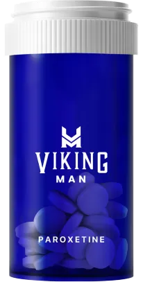 Bottle of Viking Man Paroxetine treatment